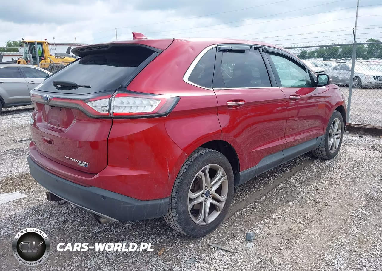 2015 Ford Edge Titanium VIN:2FMTK4K98FBB03485 - 4