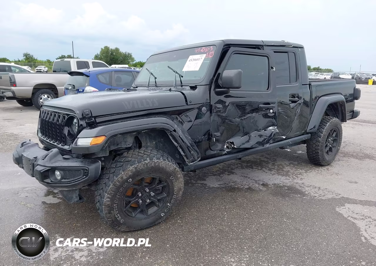 2024 Jeep Gladiator Willys VIN:1C6HJTAG9RL101912 - 2