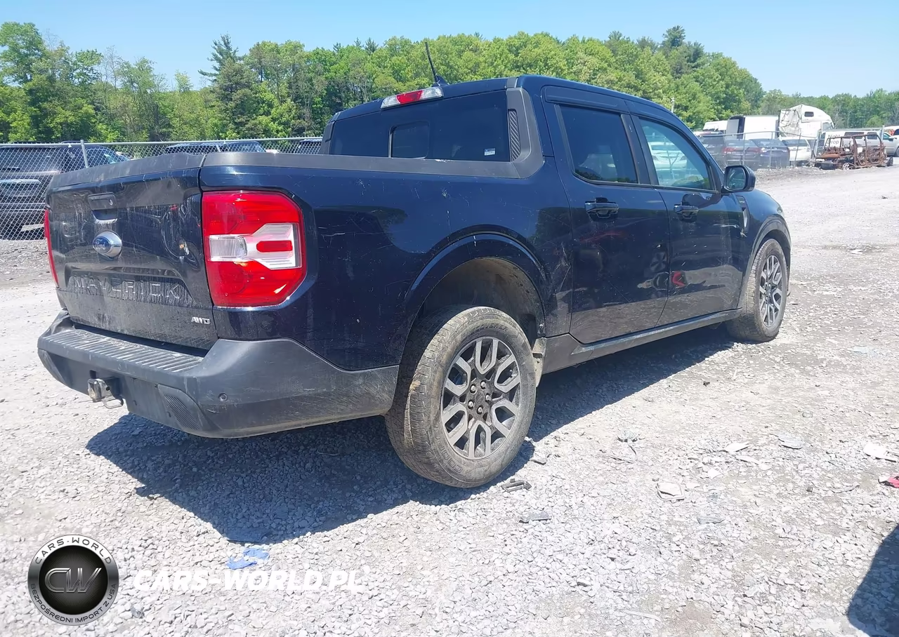 2022 Ford Maverick Lariat VIN:3FTTW8F94NRA20601 - 4