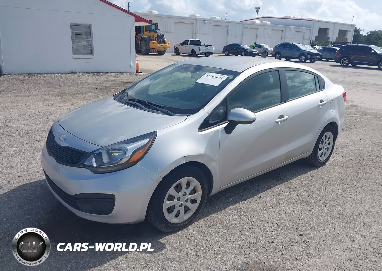 2013 Kia Rio Lx VIN:KNADM4A34D6179312 - 2