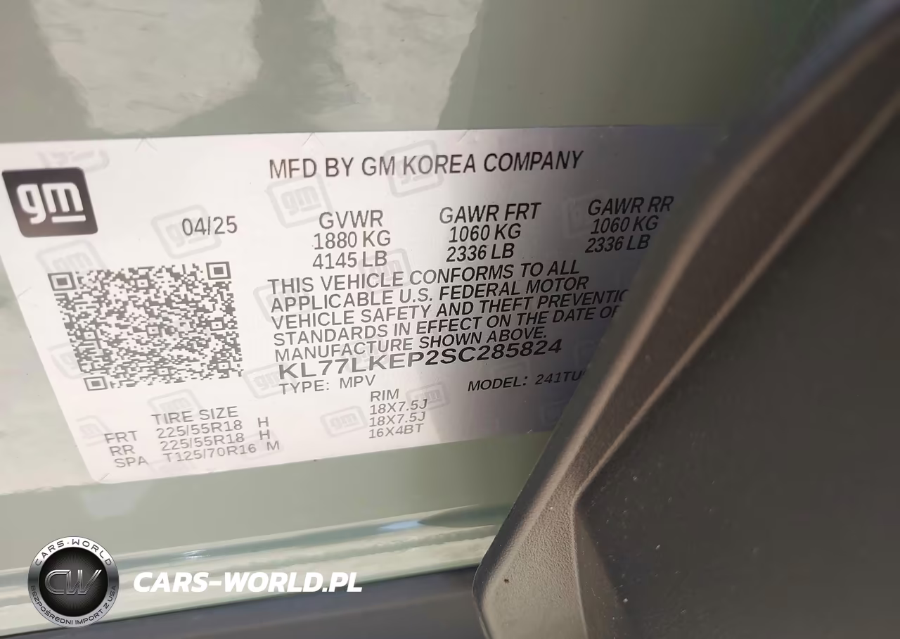 2025 Chevrolet Trax Fwd Activ VIN:KL77LKEP2SC285824 - 9