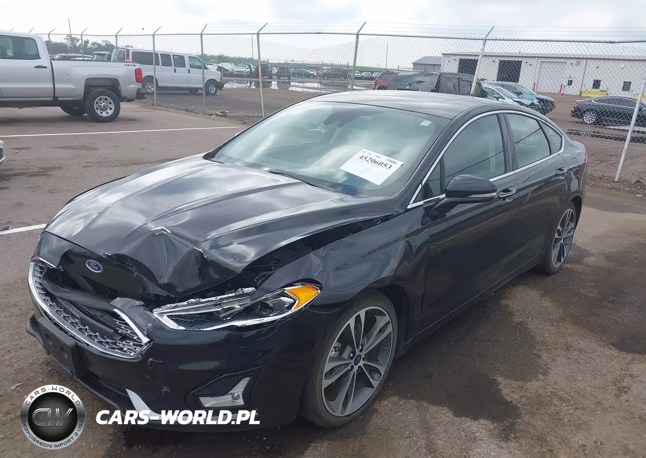 2019 Ford Fusion Titanium VIN:3FA6P0K95KR276197 - 2