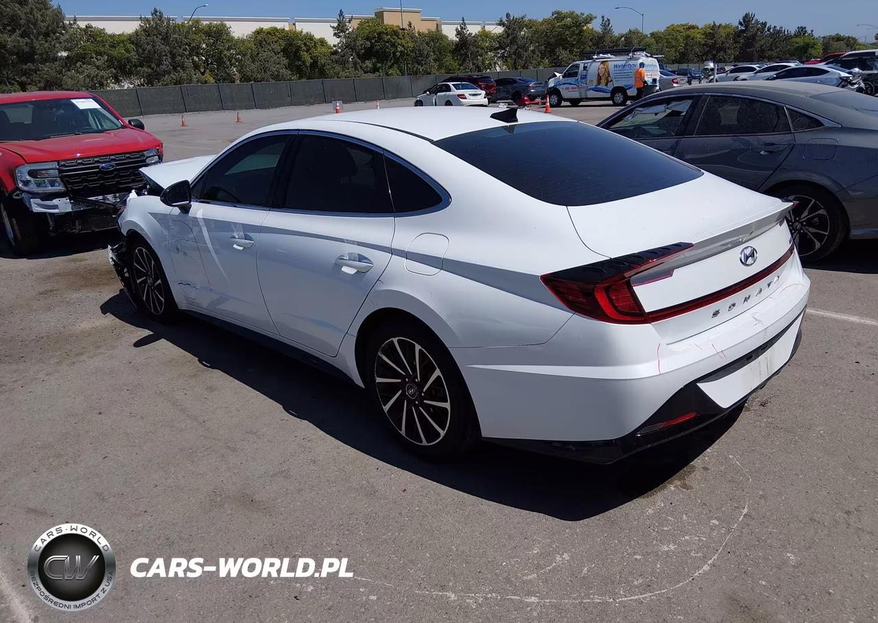 2020 Hyundai Sonata Sel Plus VIN:5NPEJ4J2XLH008513 - 3