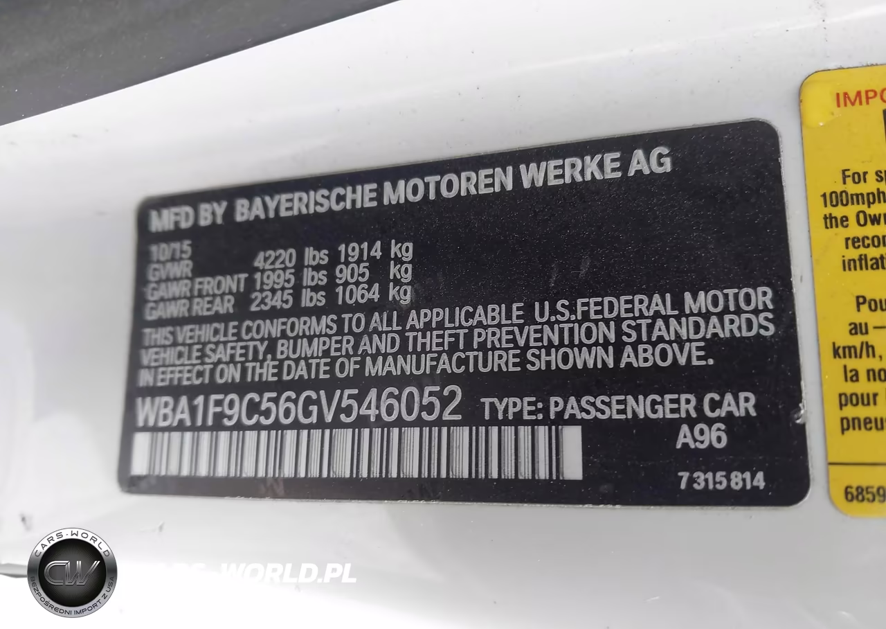 2016 BMW 228I VIN:WBA1F9C56GV546052 - 9