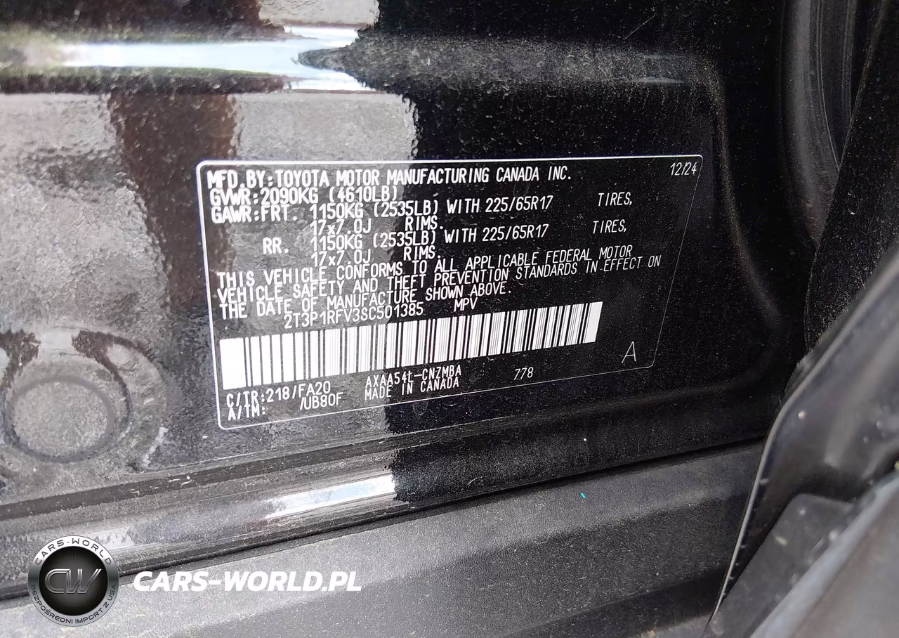 2025 Toyota Rav4 Xle VIN:2T3P1RFV3SC501385 - 9