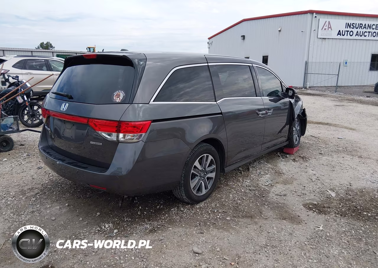 2016 Honda Odyssey Touring-Touring Elite VIN:5FNRL5H93GB054354 - 4