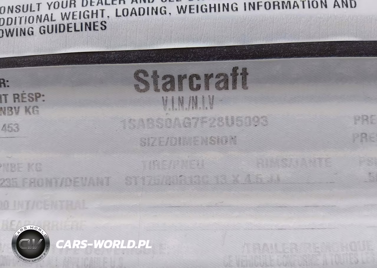 2015 Starcraft Other VIN:1SABS0AG7F28U5093 - 9