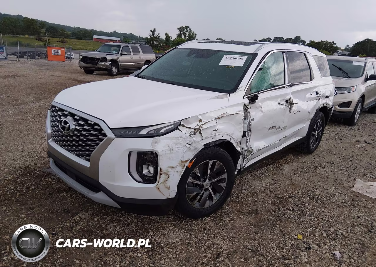 2020 Hyundai Palisade Sel VIN:KM8R24HE2LU119928 - 2