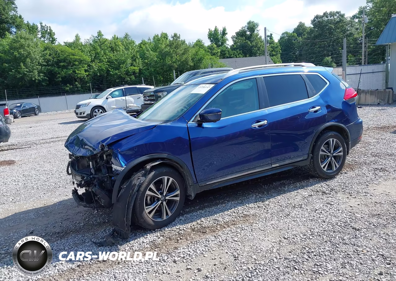2017 Nissan Rogue Sl VIN:5N1AT2MVXHC834182 - 2