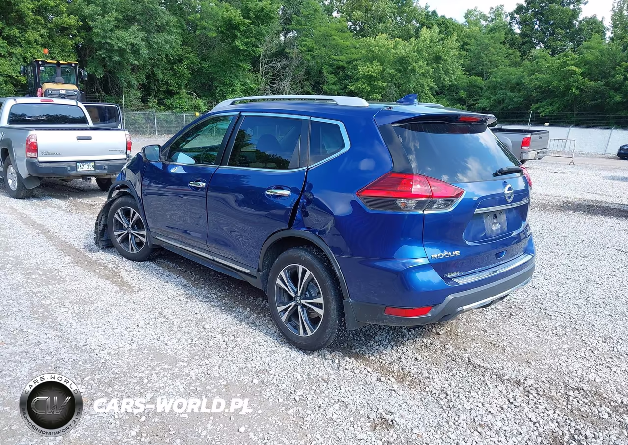 2017 Nissan Rogue Sl VIN:5N1AT2MVXHC834182 - 3