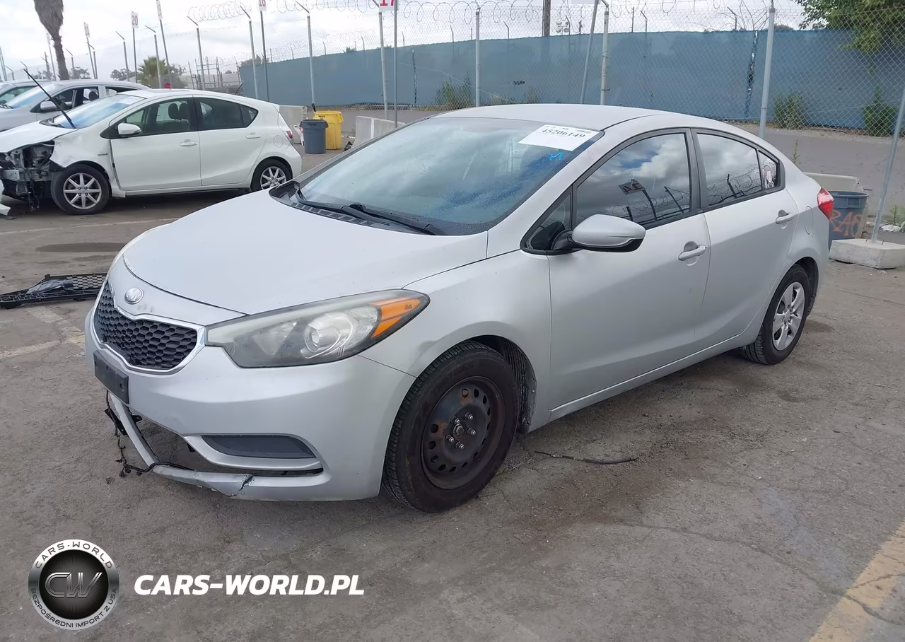2014 Kia Forte Lx VIN:KNAFK4A62E5055457 - 2
