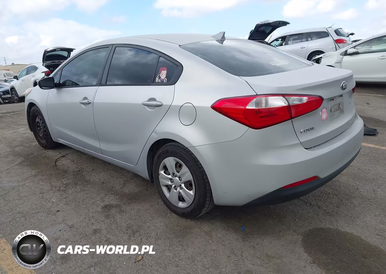 2014 Kia Forte Lx VIN:KNAFK4A62E5055457 - 3