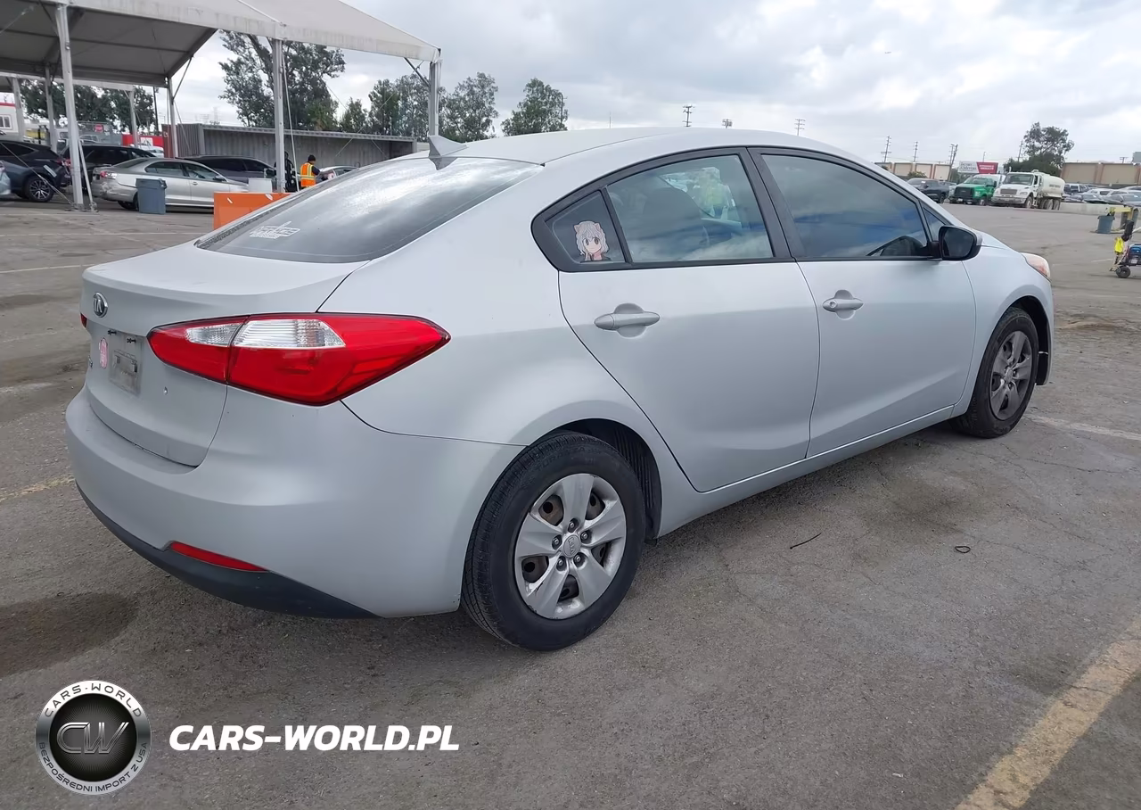 2014 Kia Forte Lx VIN:KNAFK4A62E5055457 - 4