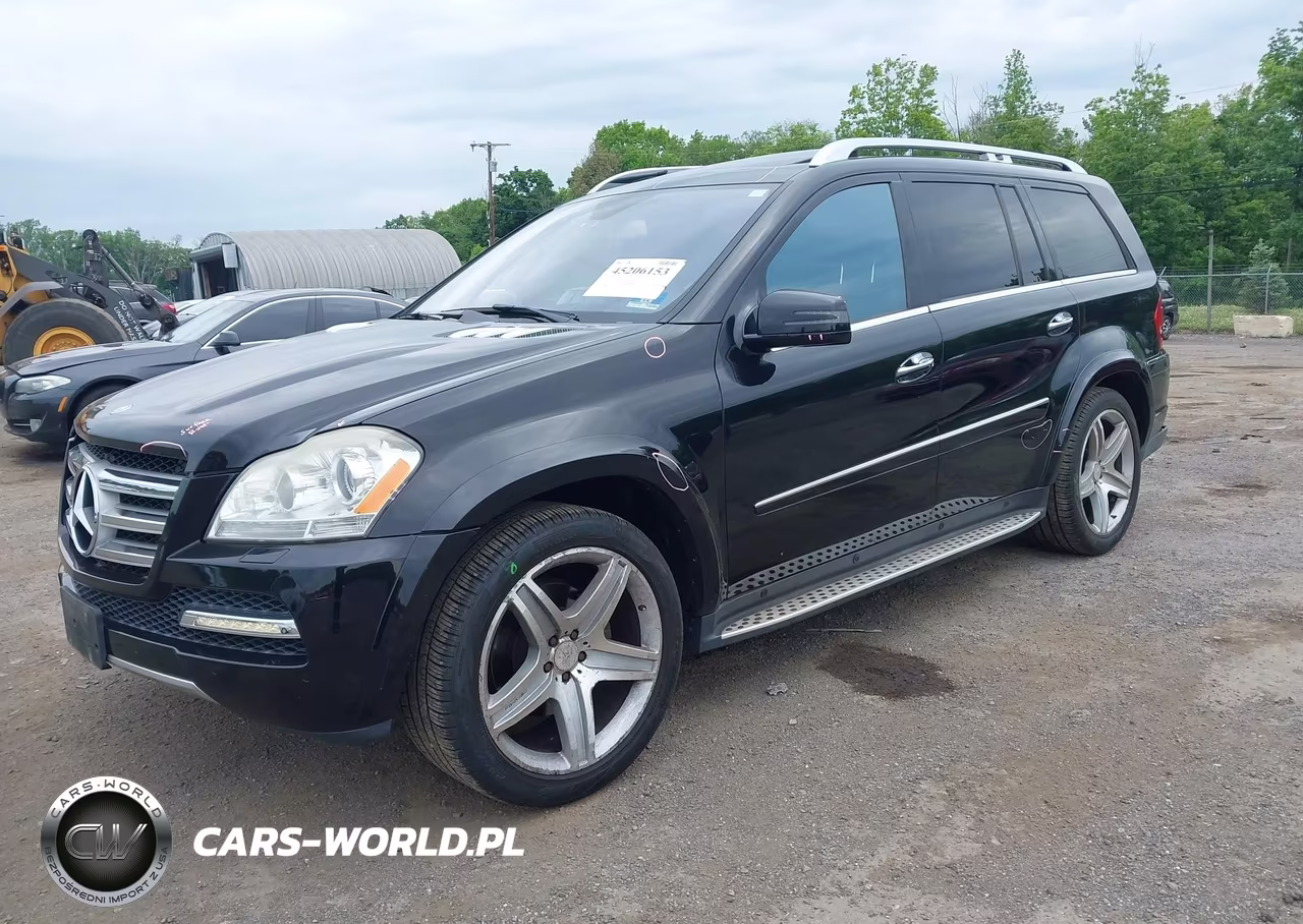 2012 Mercedes-Benz Gl 550 4Matic VIN:4JGBF8GE0CA767204 - 2
