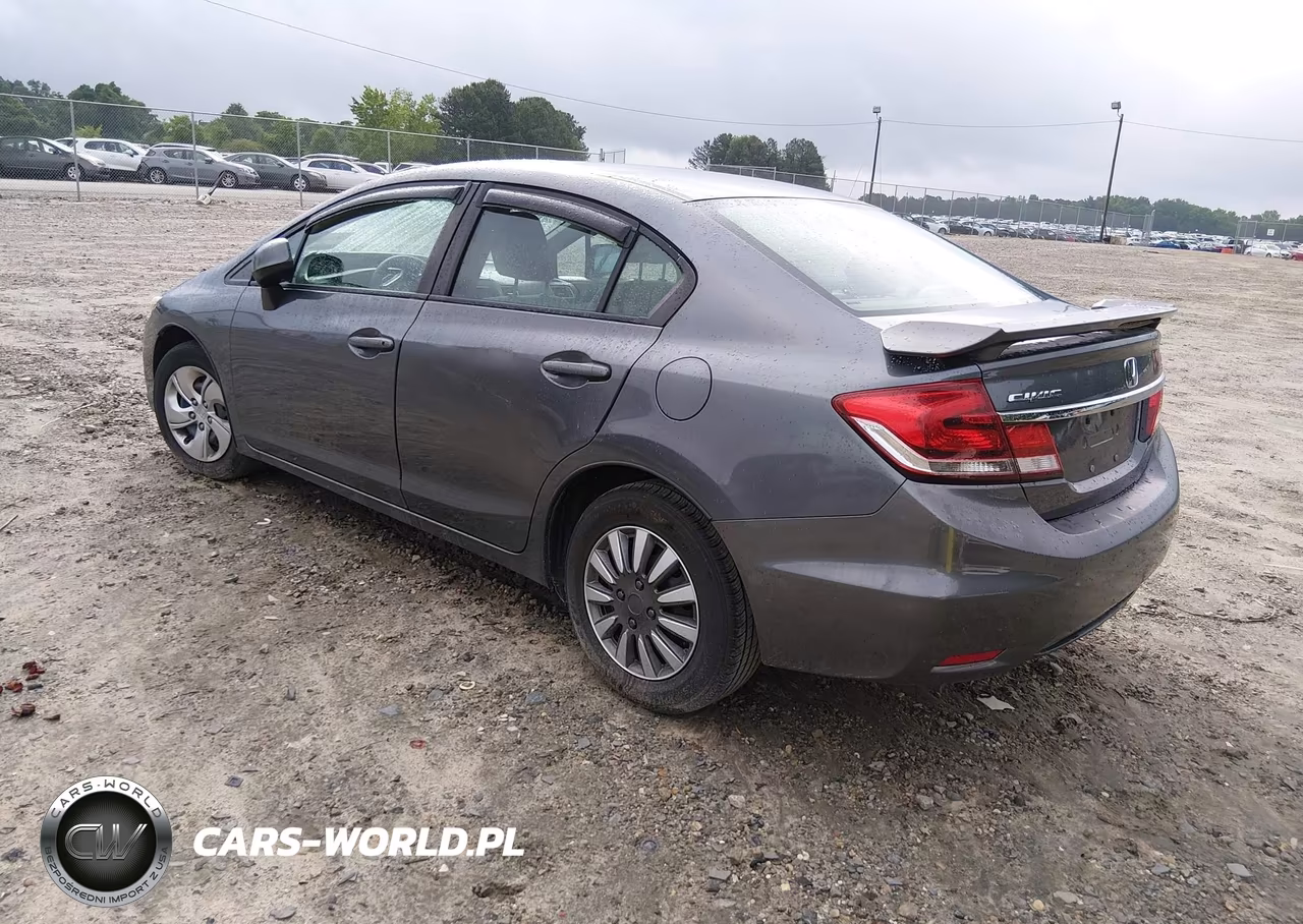 2013 Honda Civic Lx VIN:19XFB2F57DE027275 - 3