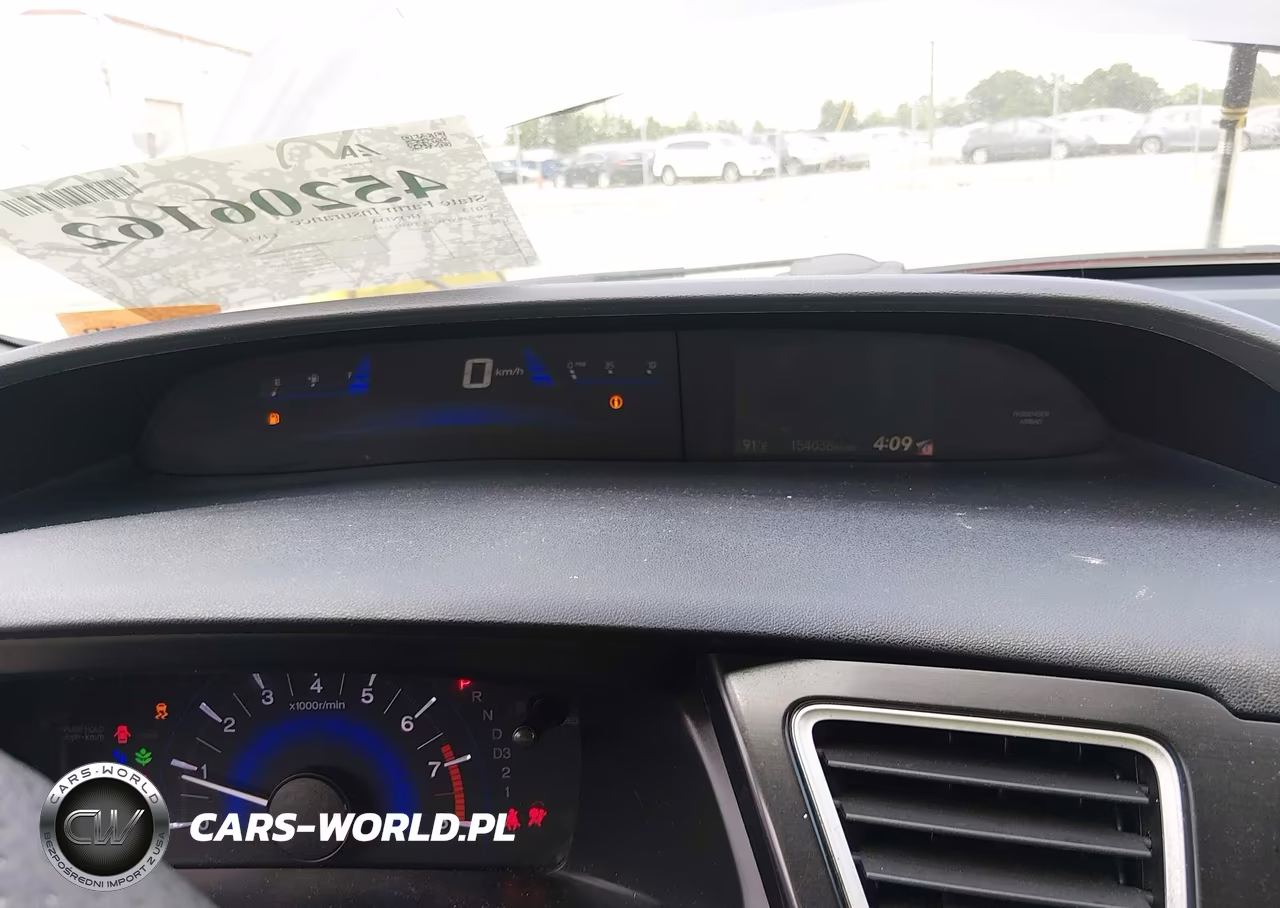 2013 Honda Civic Lx VIN:19XFB2F57DE027275 - 7
