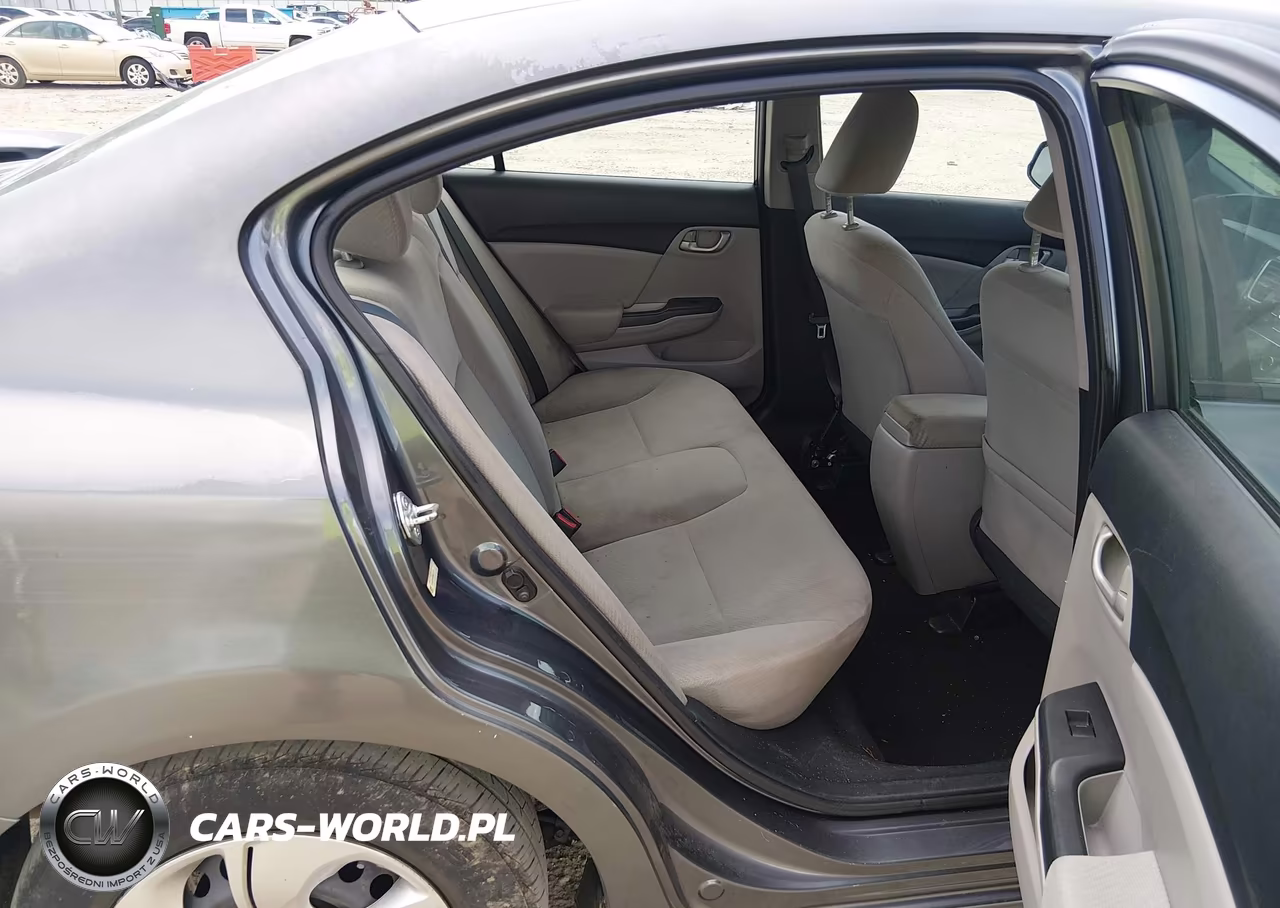 2013 Honda Civic Lx VIN:19XFB2F57DE027275 - 8