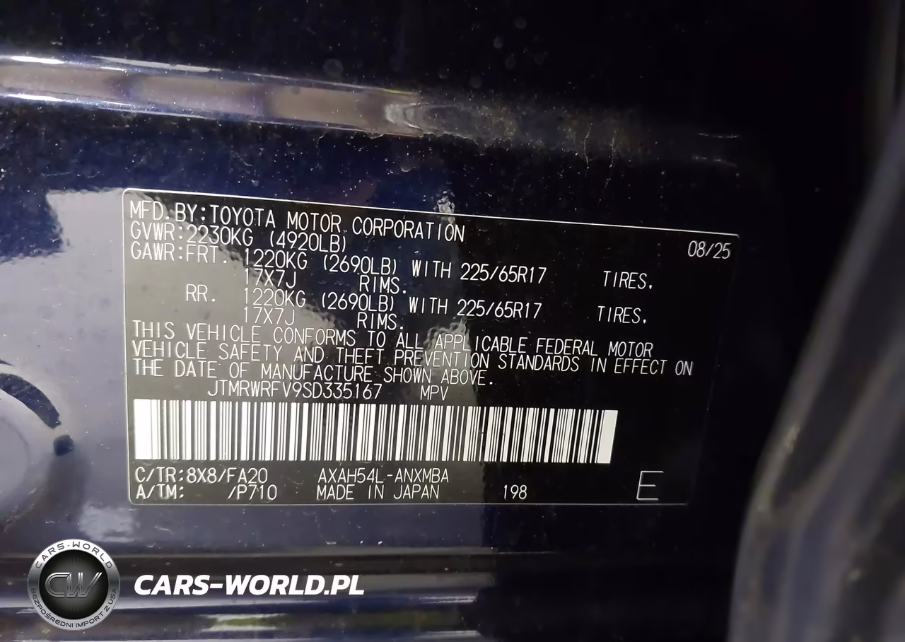 2025 Toyota Rav4 Hybrid Xle VIN:JTMRWRFV9SD335167 - 9