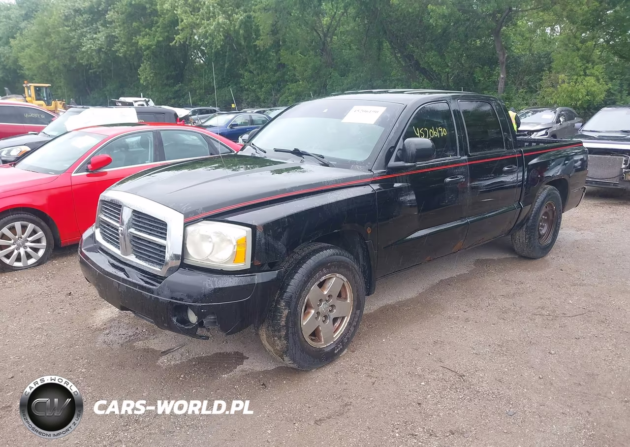 2006 Dodge Dakota Slt VIN:1D7HE48K96S539835 - 2