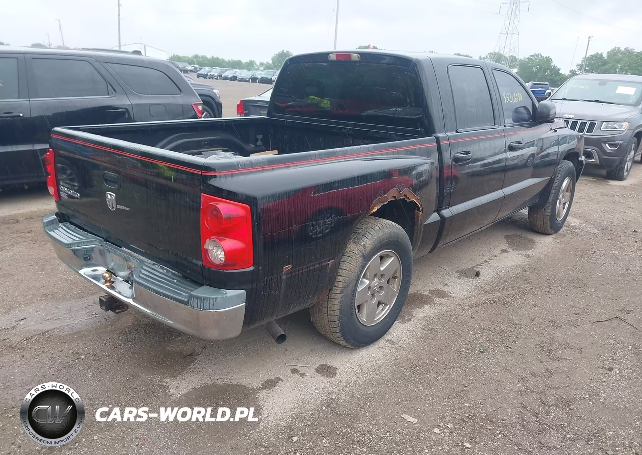 2006 Dodge Dakota Slt VIN:1D7HE48K96S539835 - 4