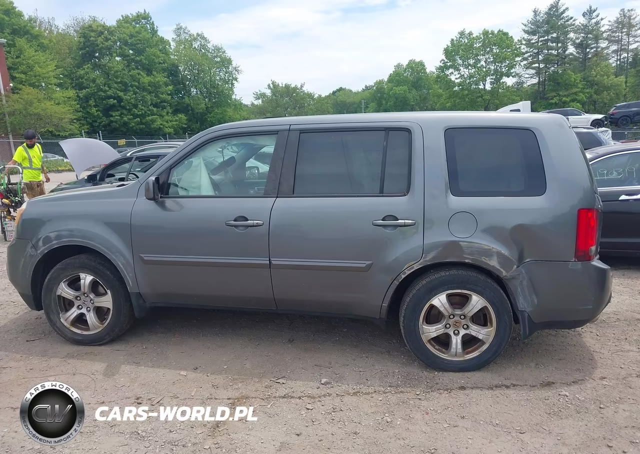 2012 Honda Pilot Ex-L VIN:5FNYF4H53CB074091 - 14