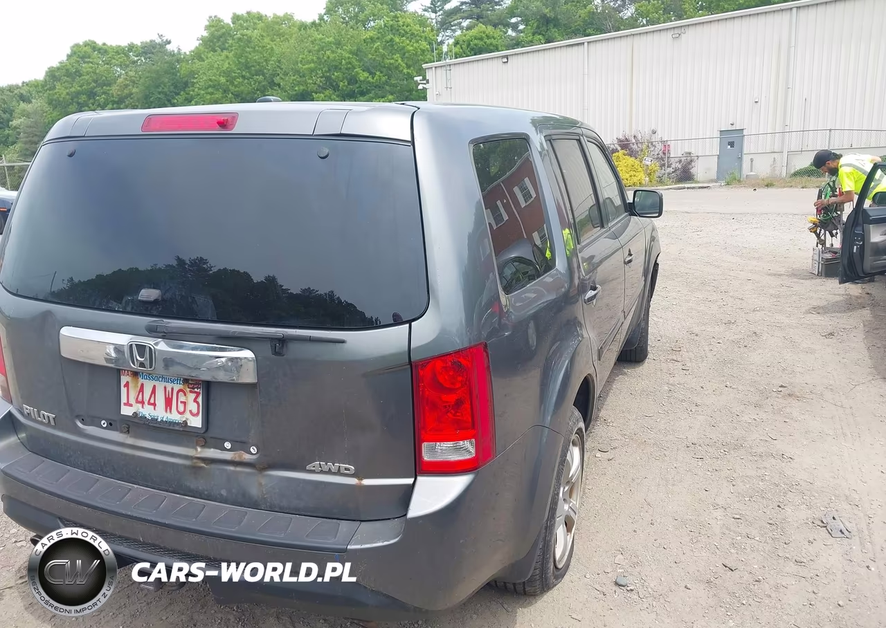 2012 Honda Pilot Ex-L VIN:5FNYF4H53CB074091 - 4