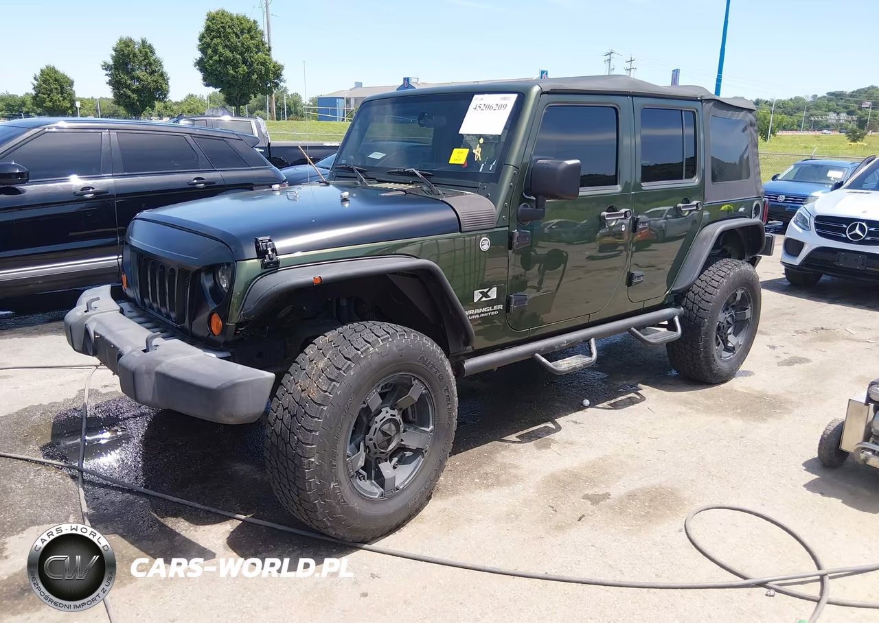 2008 Jeep Wrangler Unlimited X VIN:1J4GA39128L511108 - 2
