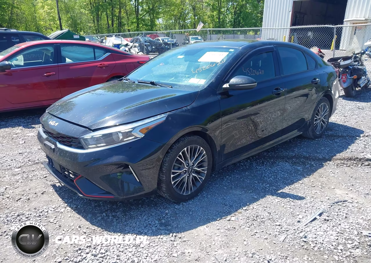 2022 Kia Forte Gt-Line VIN:3KPF54AD9NE510012 - 2