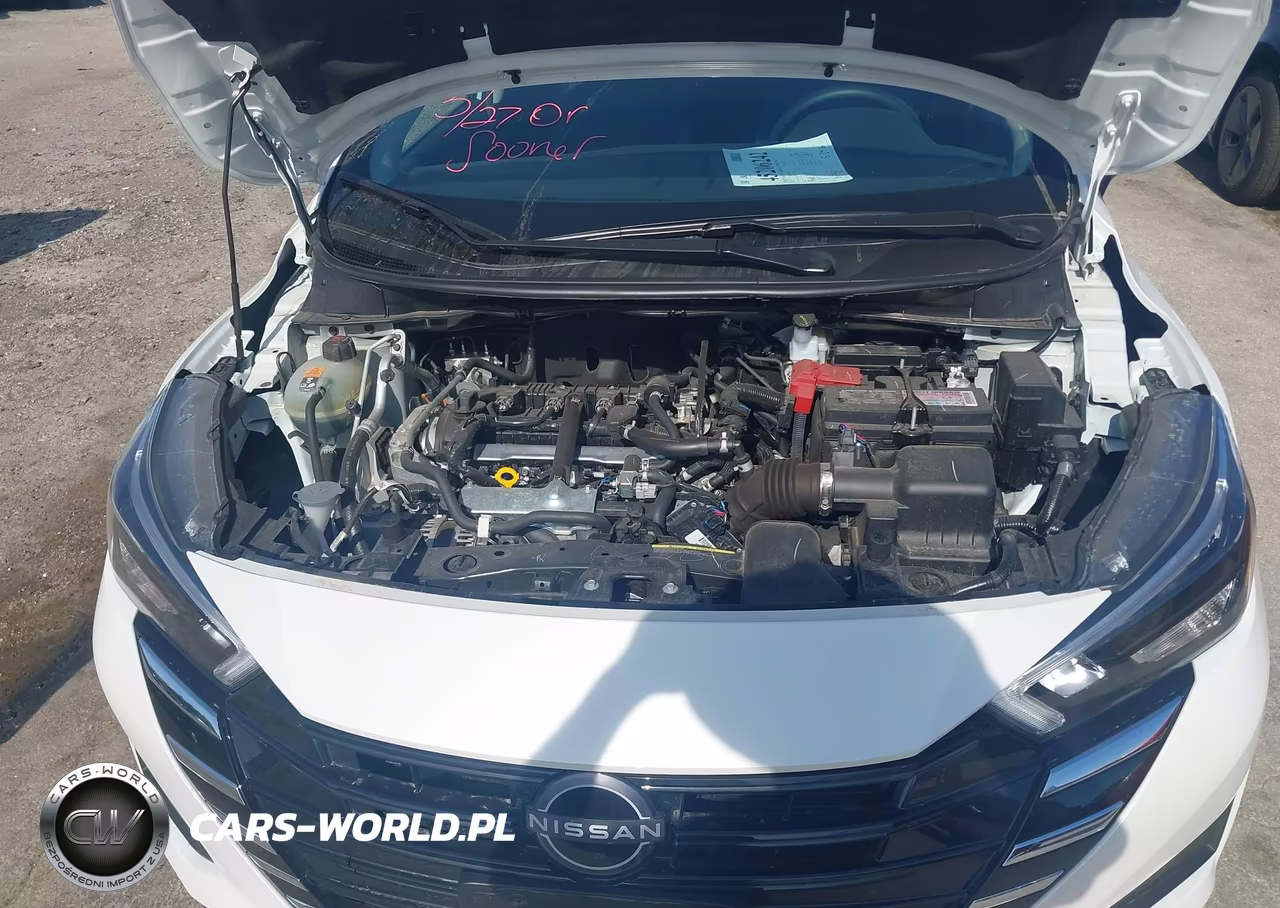 2025 Nissan Versa 1.6 Sv VIN:3N1CN8EV1SL877297 - 10