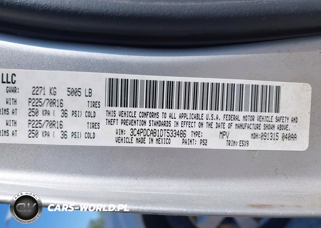 2013 Dodge Journey Se VIN:3C4PDCAB1DT533486 - 9