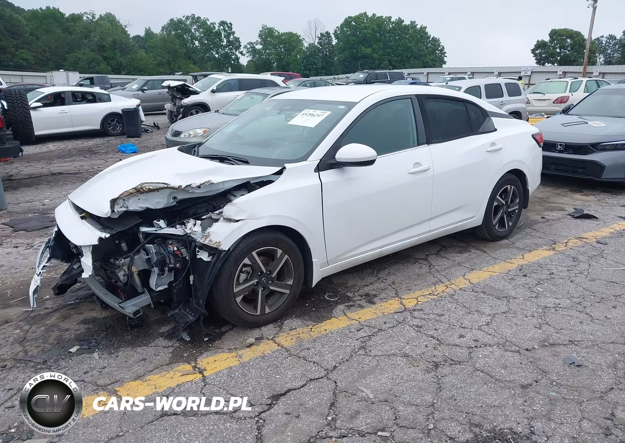 2025 Nissan Sentra Sv VIN:3N1AB8CV8SY355496 - 2