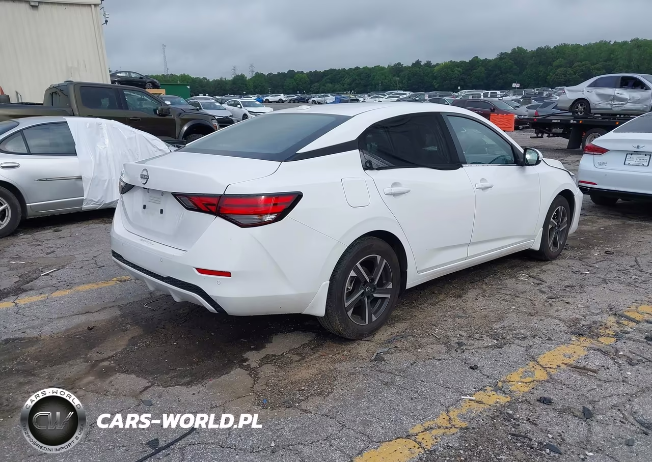 2025 Nissan Sentra Sv VIN:3N1AB8CV8SY355496 - 4