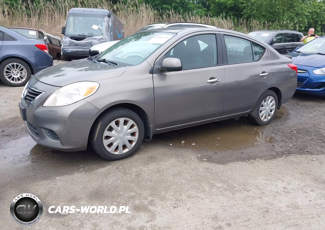 2014 Nissan Versa 1.6 Sv VIN:3N1CN7AP7EK465235 - 2