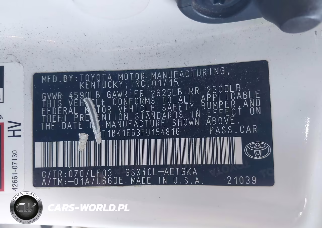 2015 Toyota Avalon Xle Premium VIN:4T1BK1EB3FU154816 - 9