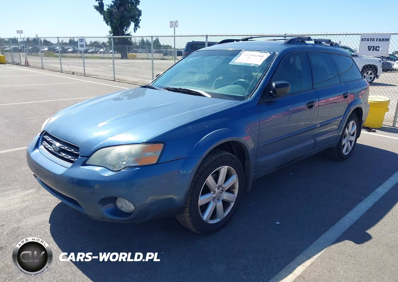 2006 Subaru Outback 2.5I VIN:4S4BP61C967354899 - 2