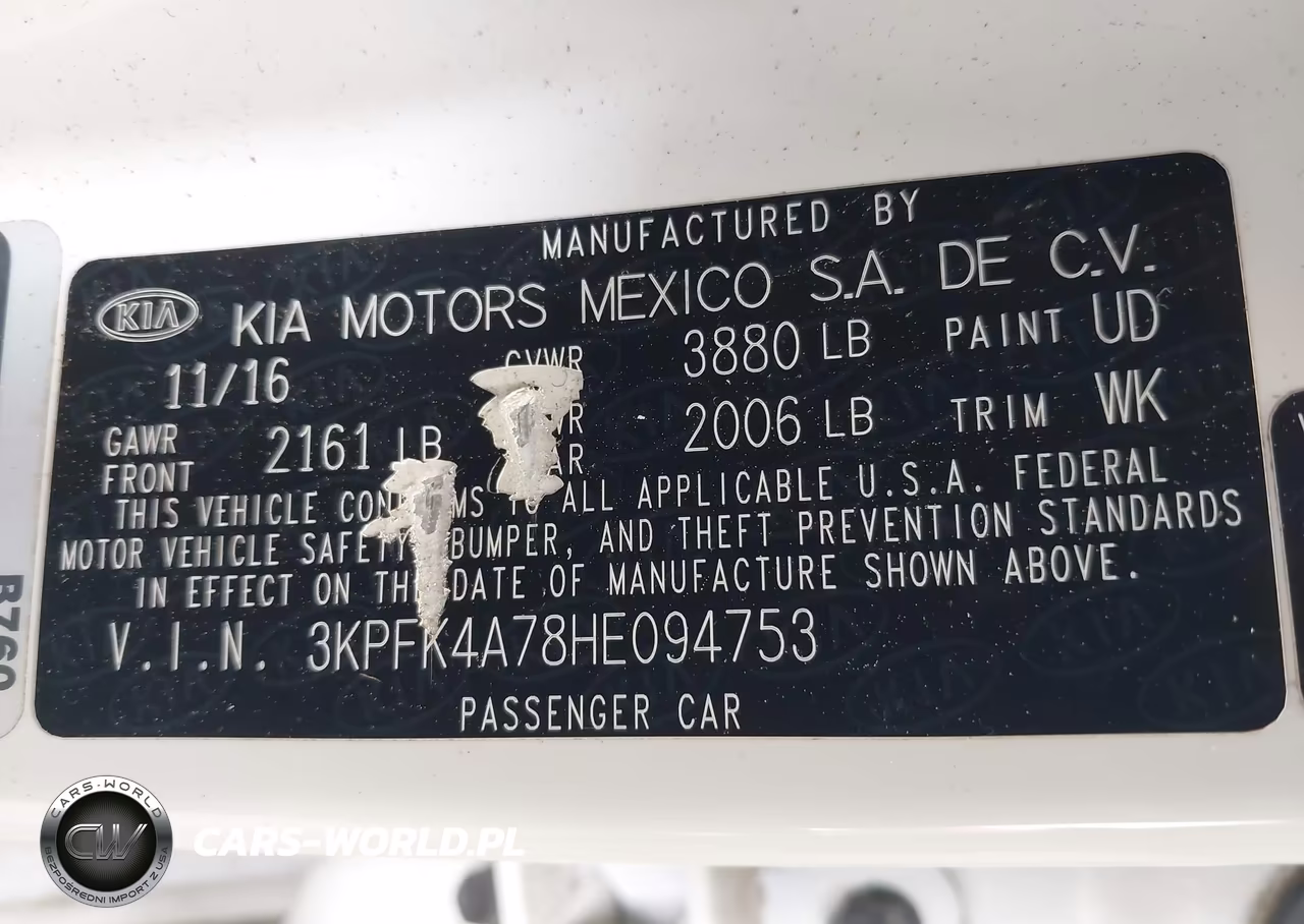 2017 Kia Forte Lx VIN:3KPFK4A78HE094753 - 9