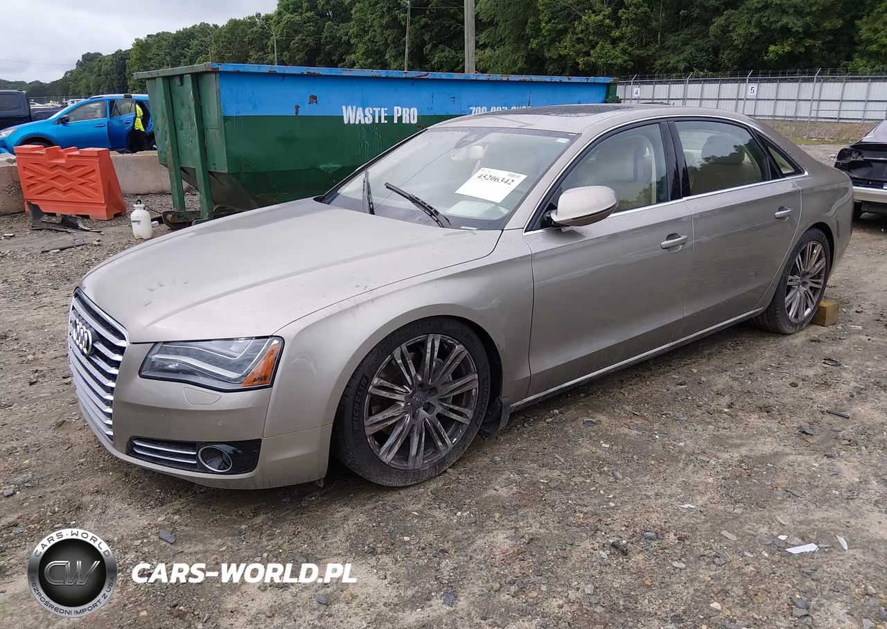 2014 Audi A8 L 3.0T VIN:WAURGAFDXEN006351 - 2