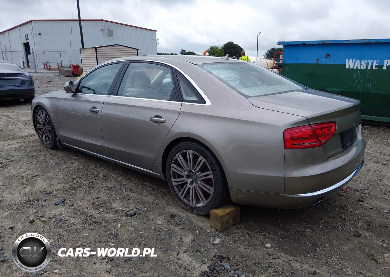 2014 Audi A8 L 3.0T VIN:WAURGAFDXEN006351 - 3