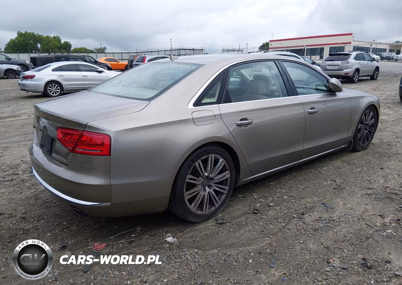 2014 Audi A8 L 3.0T VIN:WAURGAFDXEN006351 - 4