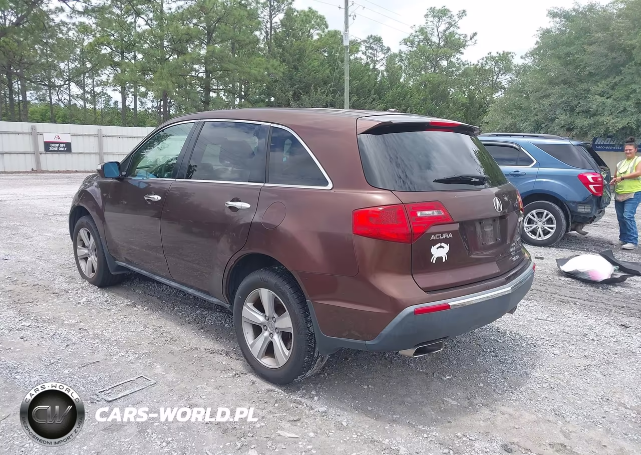 2011 Acura Mdx Technology Package VIN:2HNYD2H47BH518903 - 3