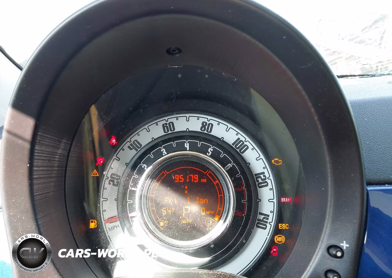 2012 Fiat 500 Lounge VIN:3C3CFFCR3CT212492 - 7