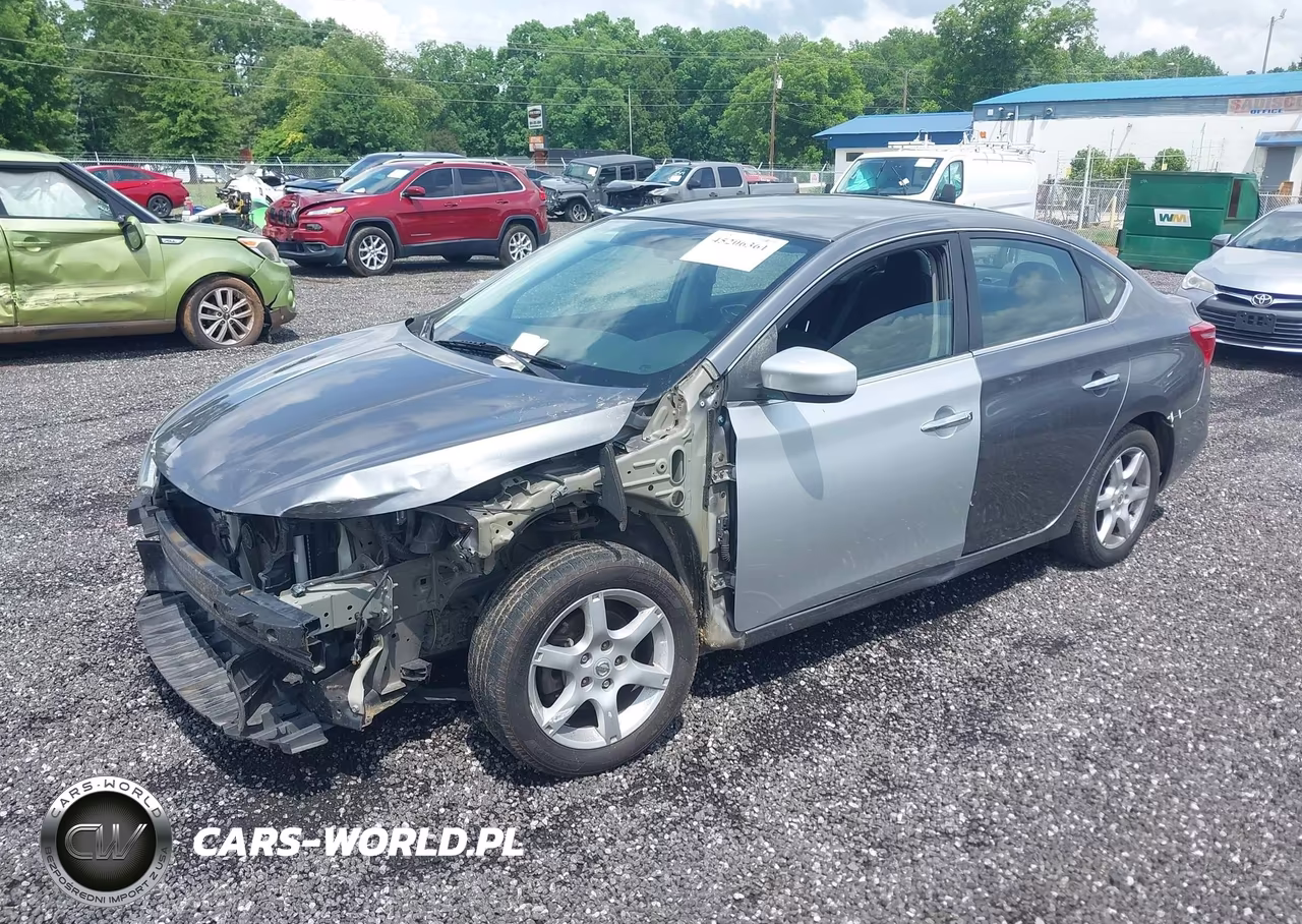2017 Nissan Sentra Sv VIN:3N1AB7AP4HY251403 - 2
