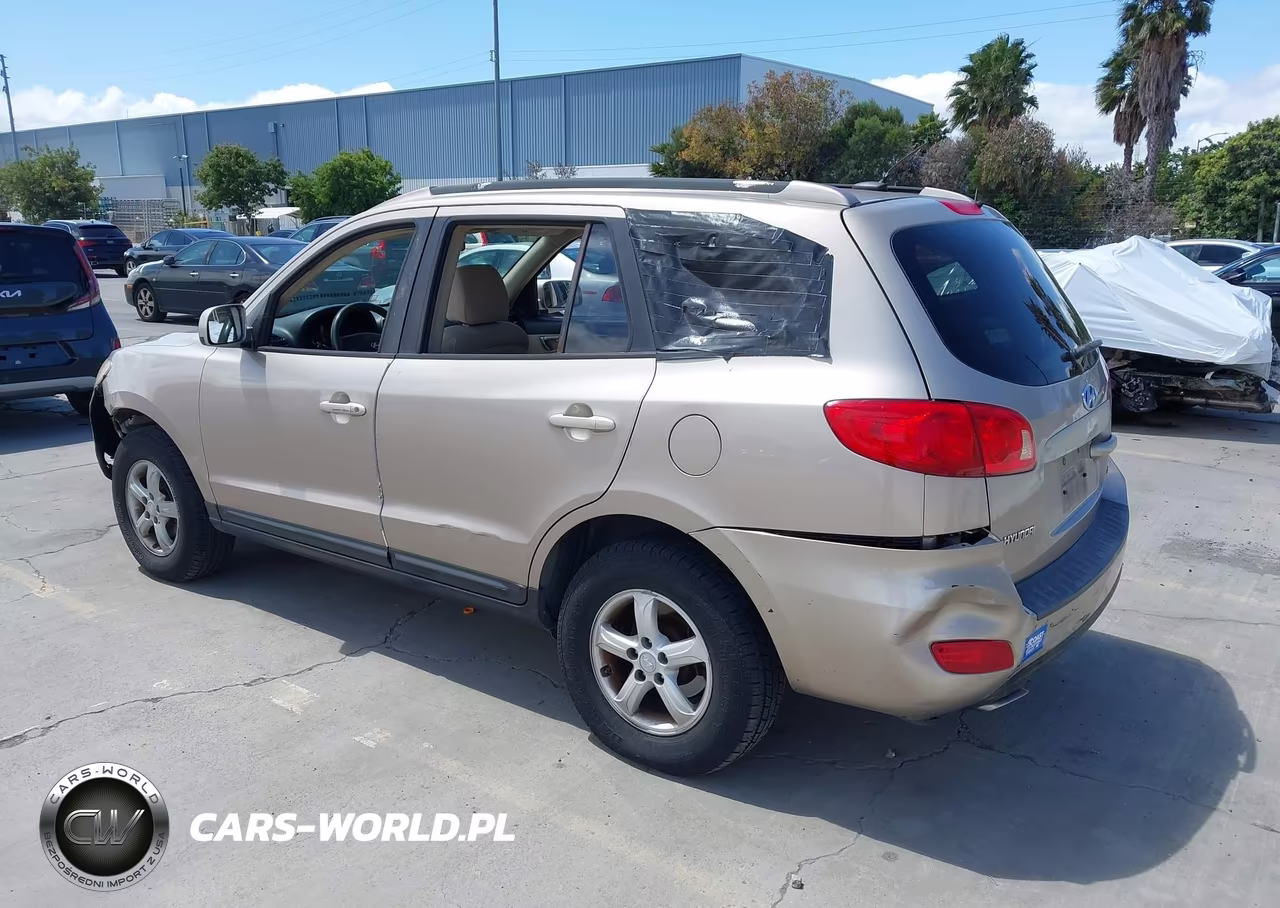 2007 Hyundai Santa Fe Gls VIN:5NMSG13D77H048436 - 3