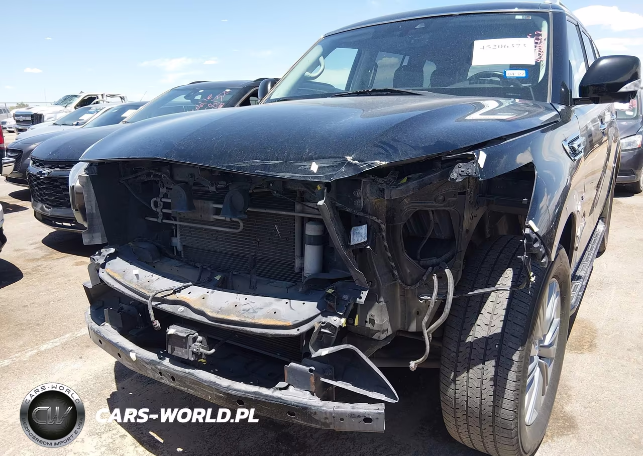 2020 Infiniti Qx80 Luxe VIN:JN8AZ2NF0L9701953 - 6