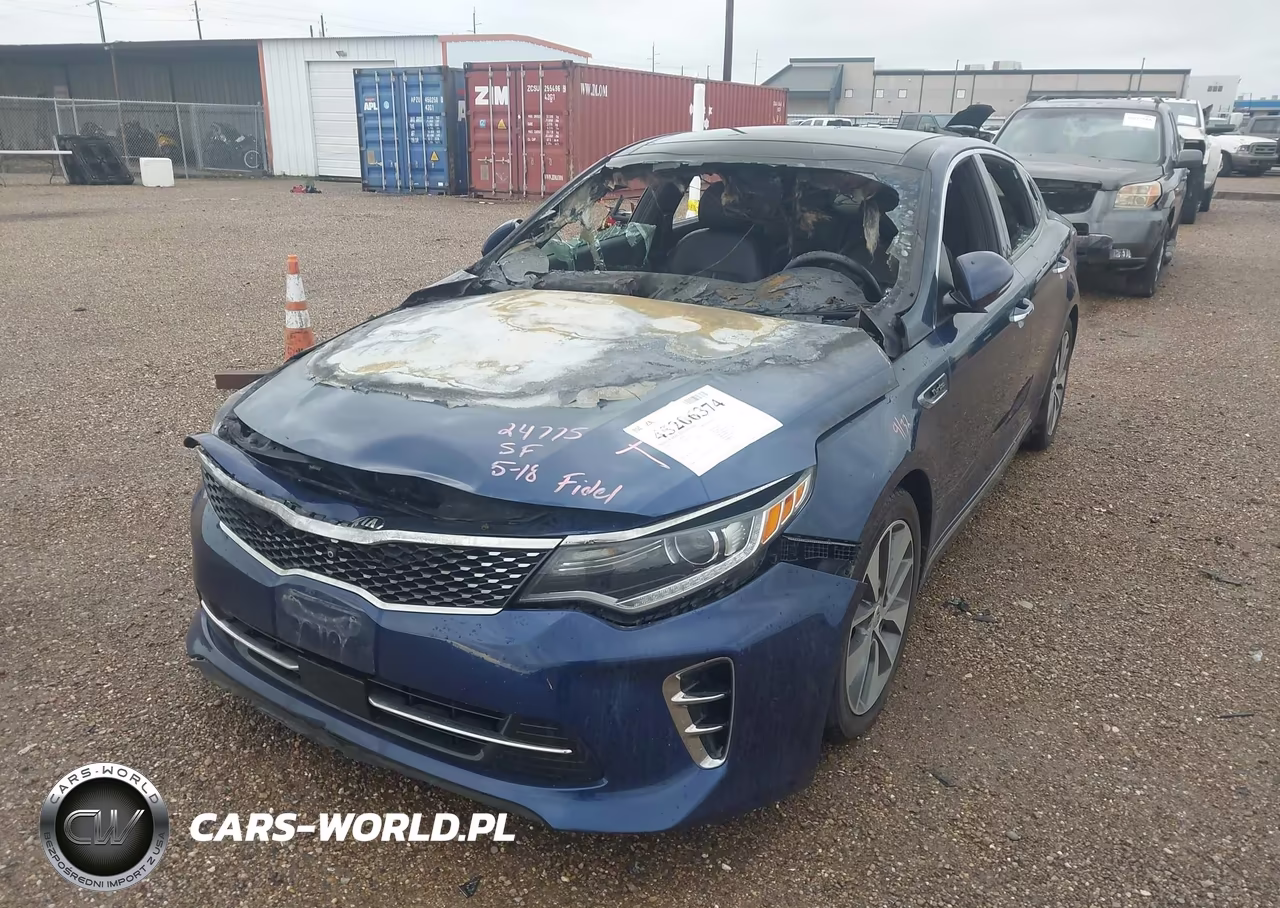2016 Kia Optima Sxl Turbo VIN:5XXGV4L27GG030531 - 6