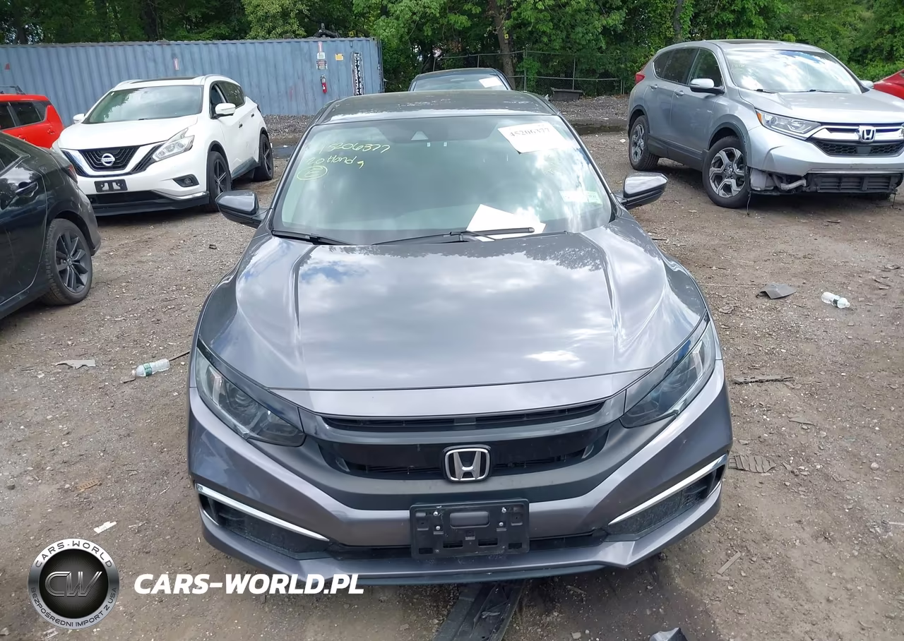 2020 Honda Civic Lx VIN:2HGFC2F65LH587676 - 12