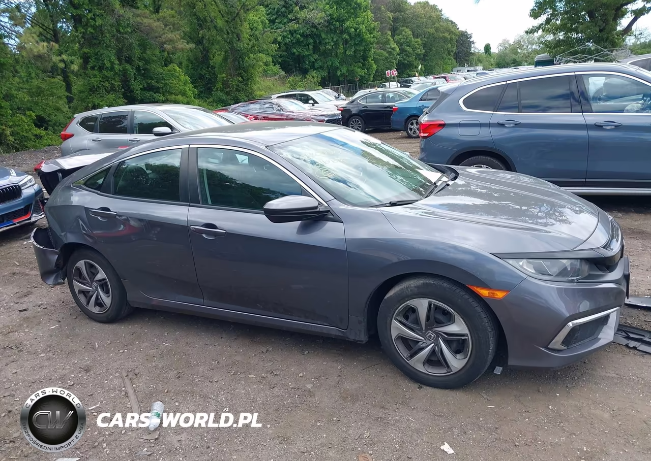 2020 Honda Civic Lx VIN:2HGFC2F65LH587676 - 13