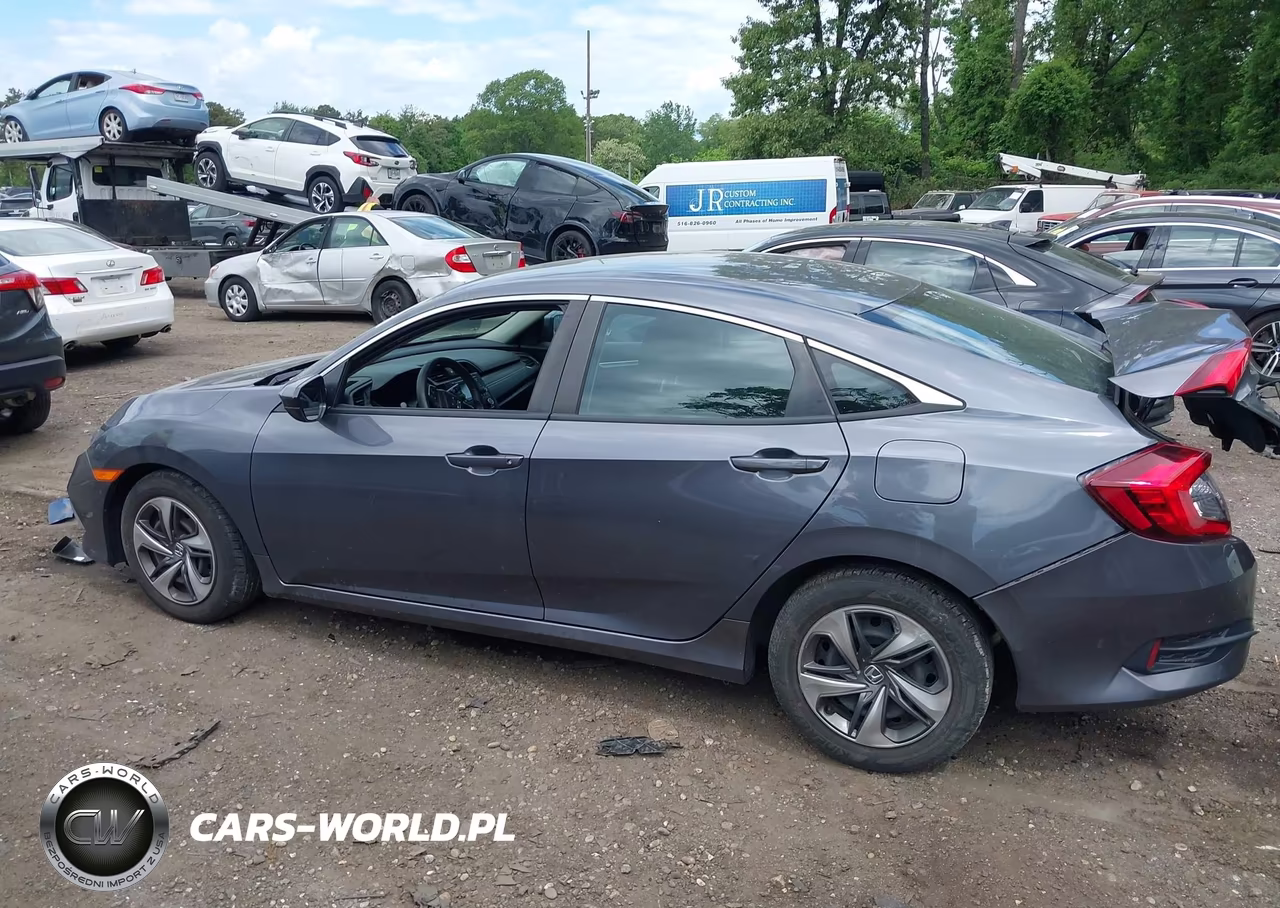 2020 Honda Civic Lx VIN:2HGFC2F65LH587676 - 14