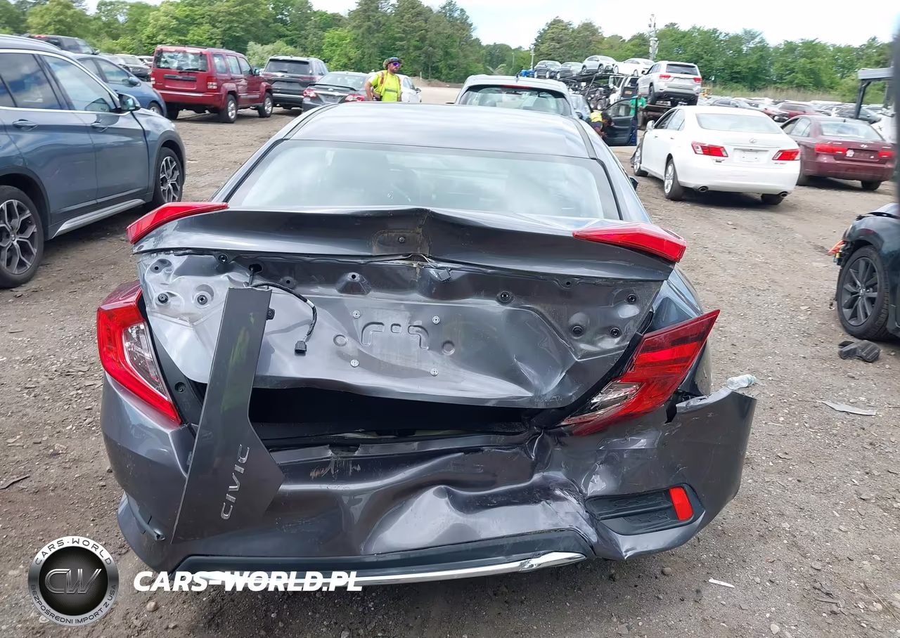 2020 Honda Civic Lx VIN:2HGFC2F65LH587676 - 16