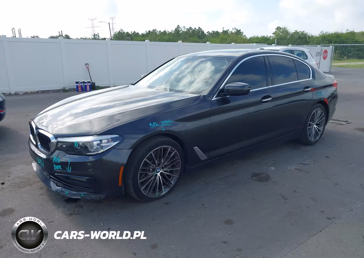 2017 BMW 530I VIN:WBAJA5C37HWA35020 - 2
